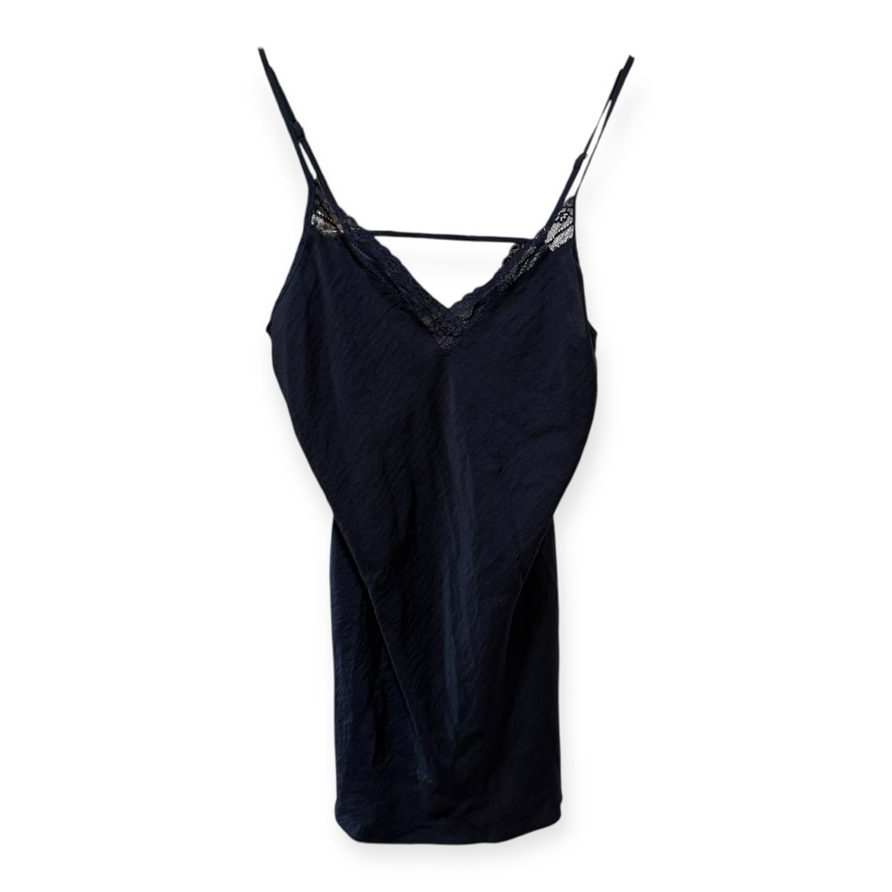 Elegant Midnight Lace Chemise size Large‎